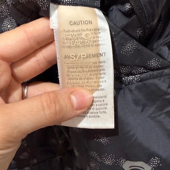 Mountain Hardwear Women’s Reversible Insulated Vest Small S Petite Gray Gorpcore - Picture 2 of 12